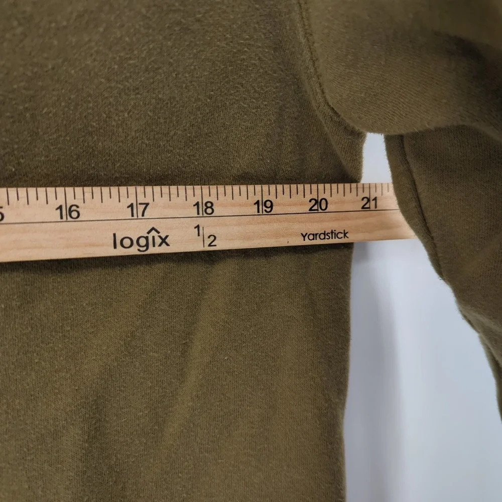 The North Face Hoodie Mens Medium‎ Brown Pullover Sweatshirt Graphic Logo